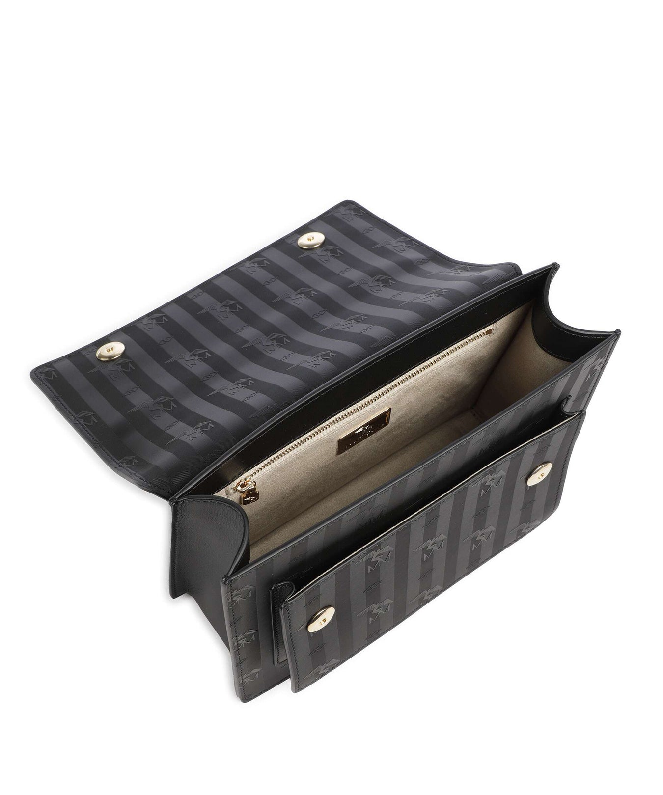 Maison Mollerus Vinerus Fey Crossbody bag black/gold