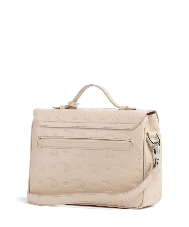 Maison Mollerus Stampato Marly Crossbody bag vanilla beige