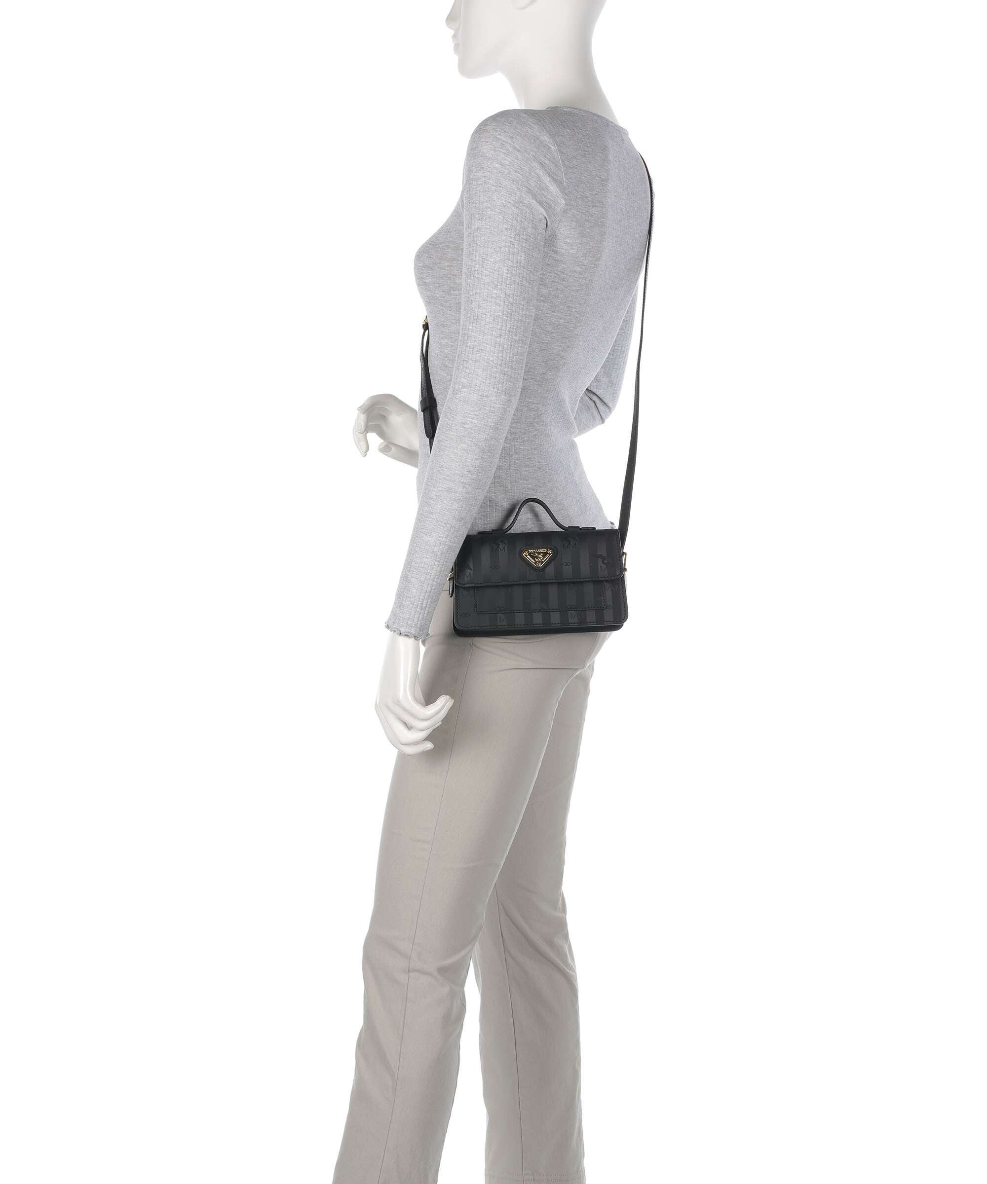 Maison Mollerus Vinerus Egg Crossbody bag classic schwarz