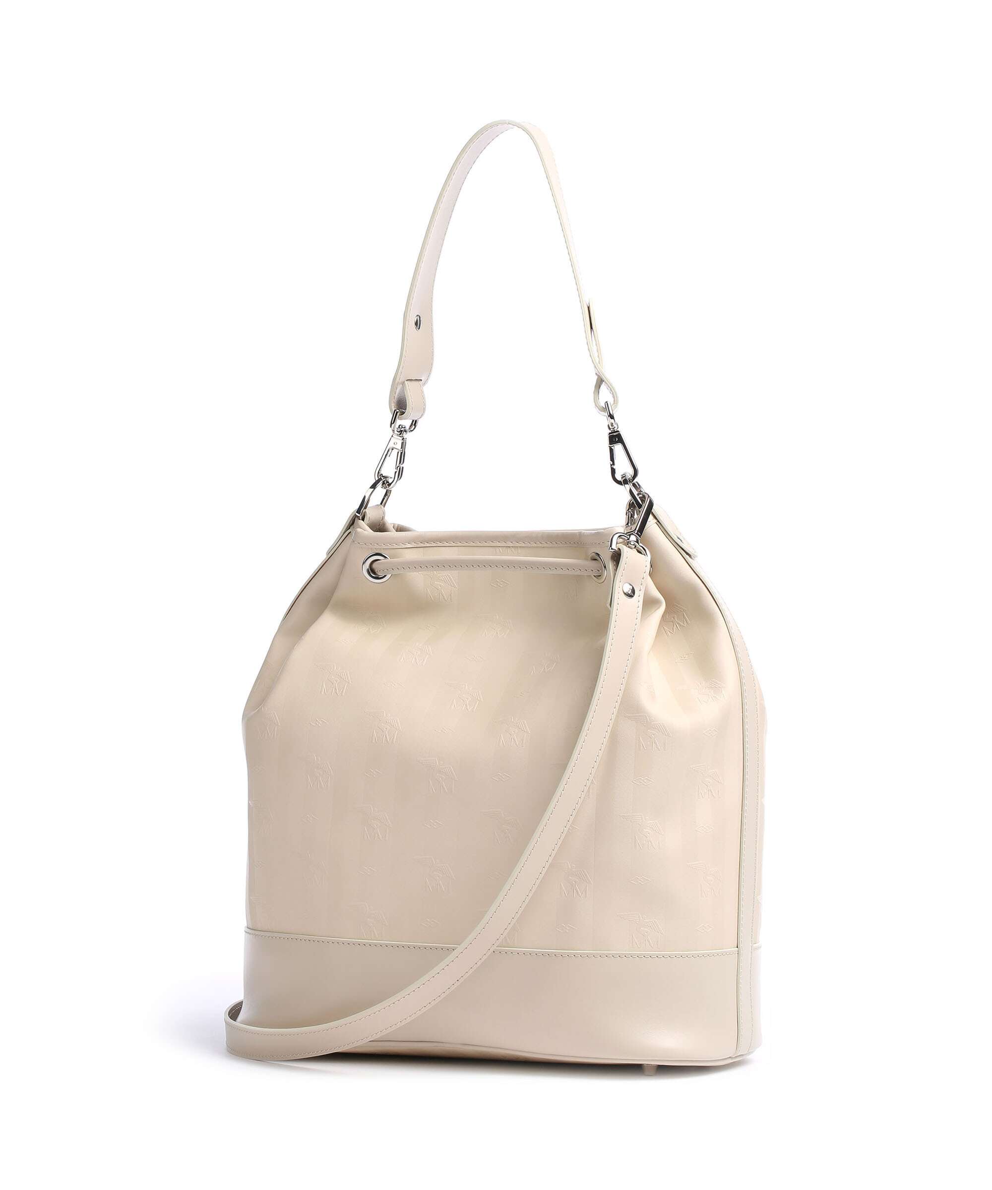 Maison Mollerus Vinerus Niesen Bucket bag pearl