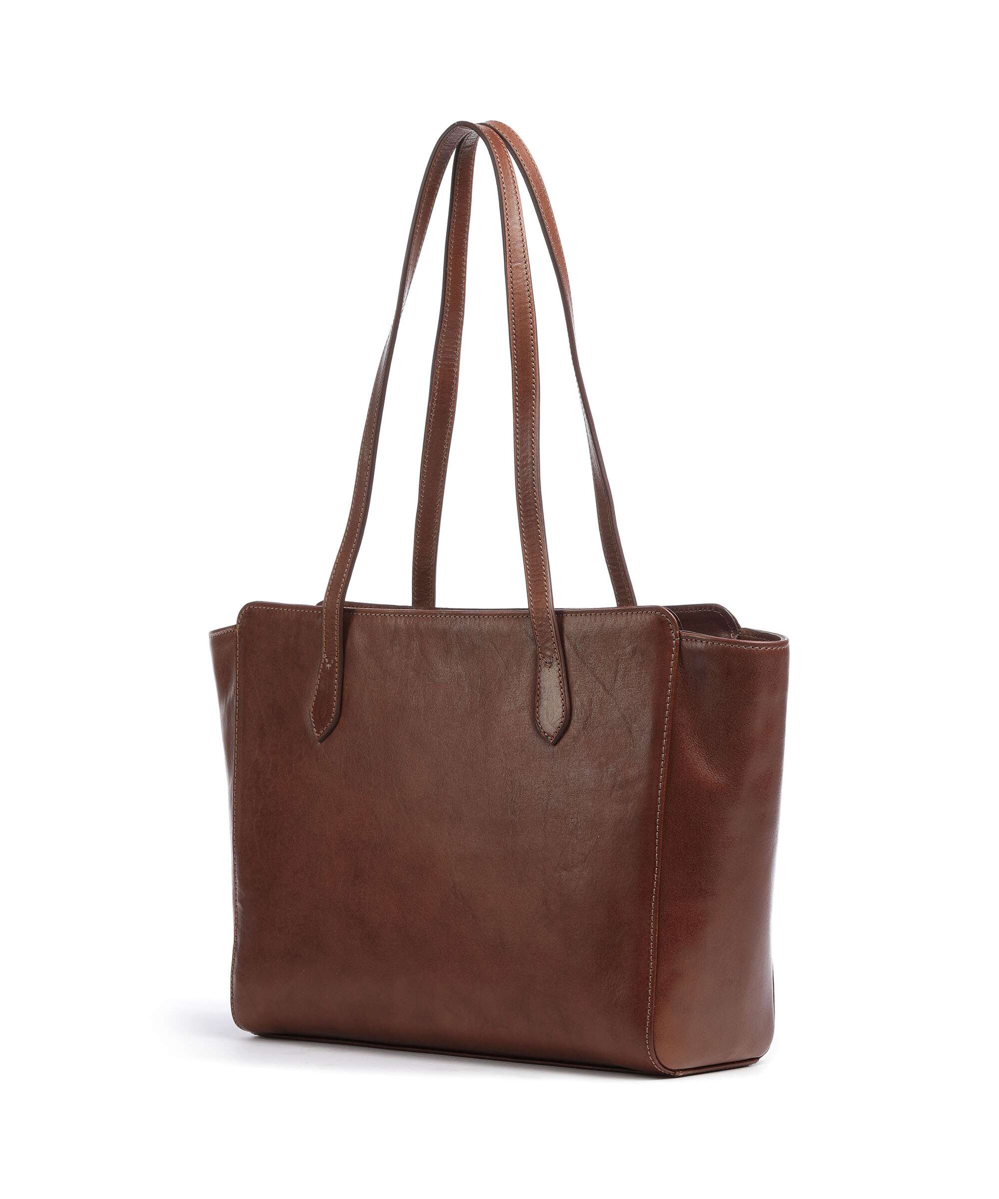 Giudi Classic Tote bag marrone
