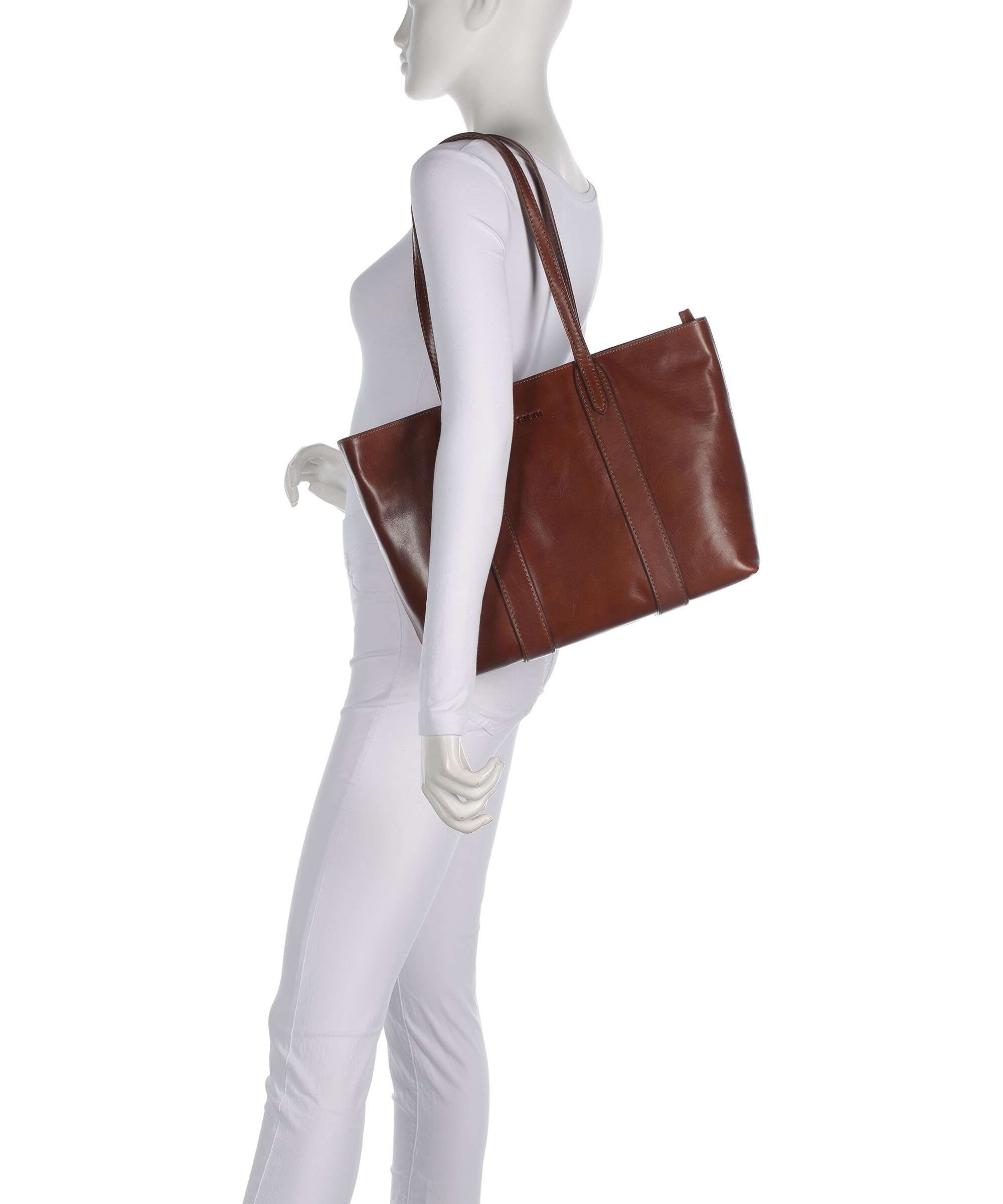 Giudi Tote bag brown