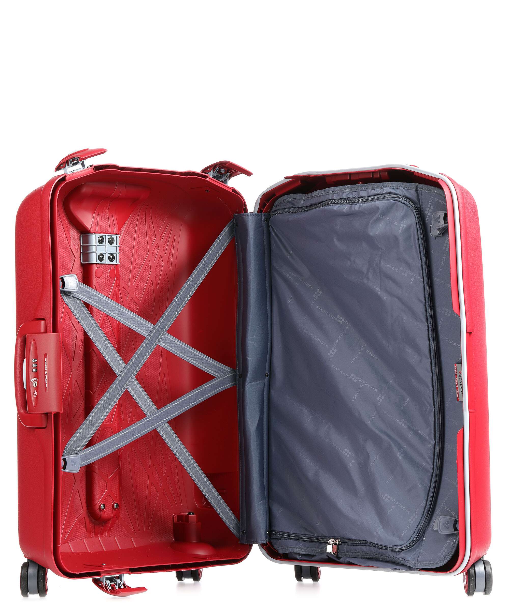 Roncato Light Spinner (4 wheels) red