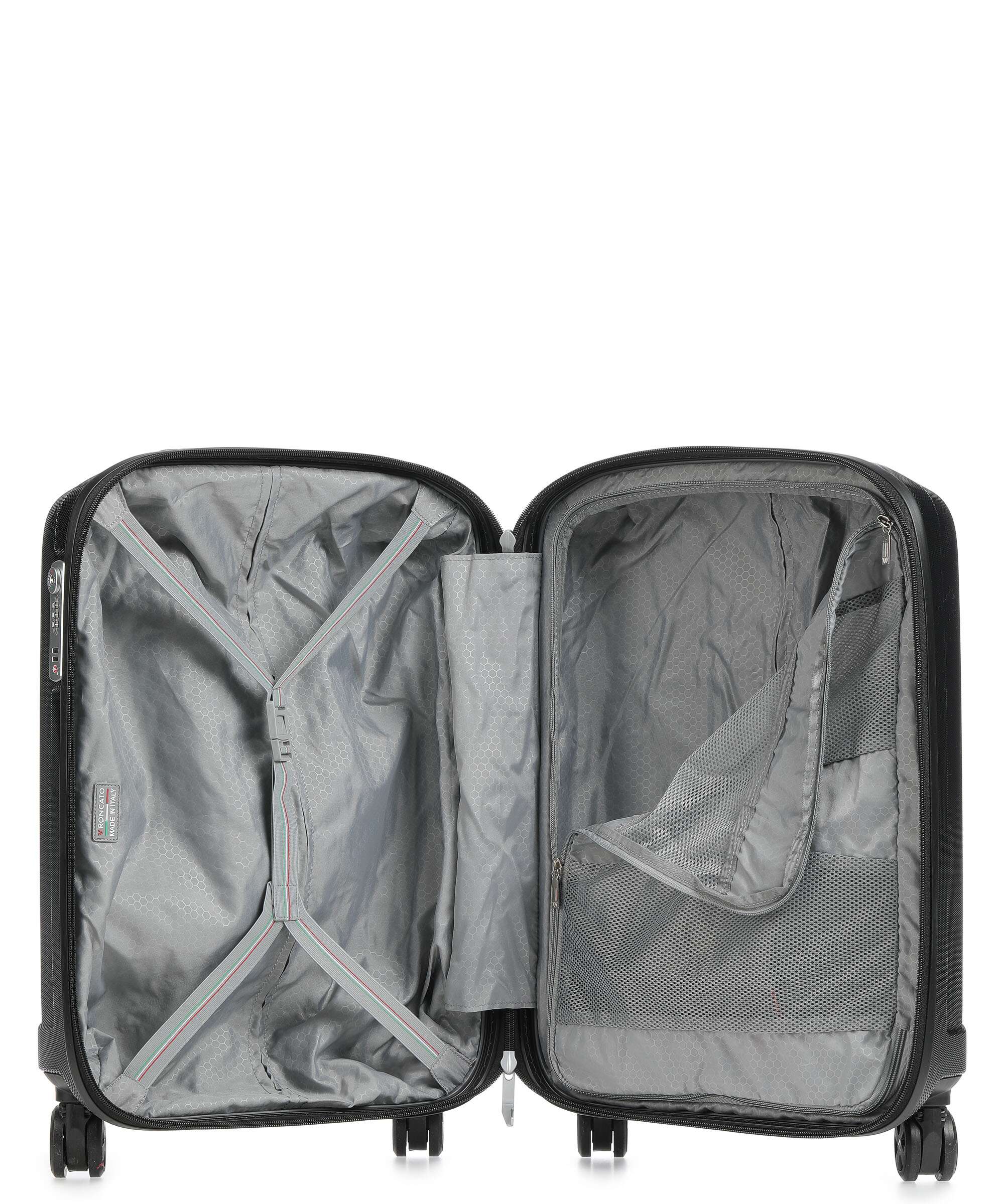 Roncato Unica Spinner (4 wheels) black