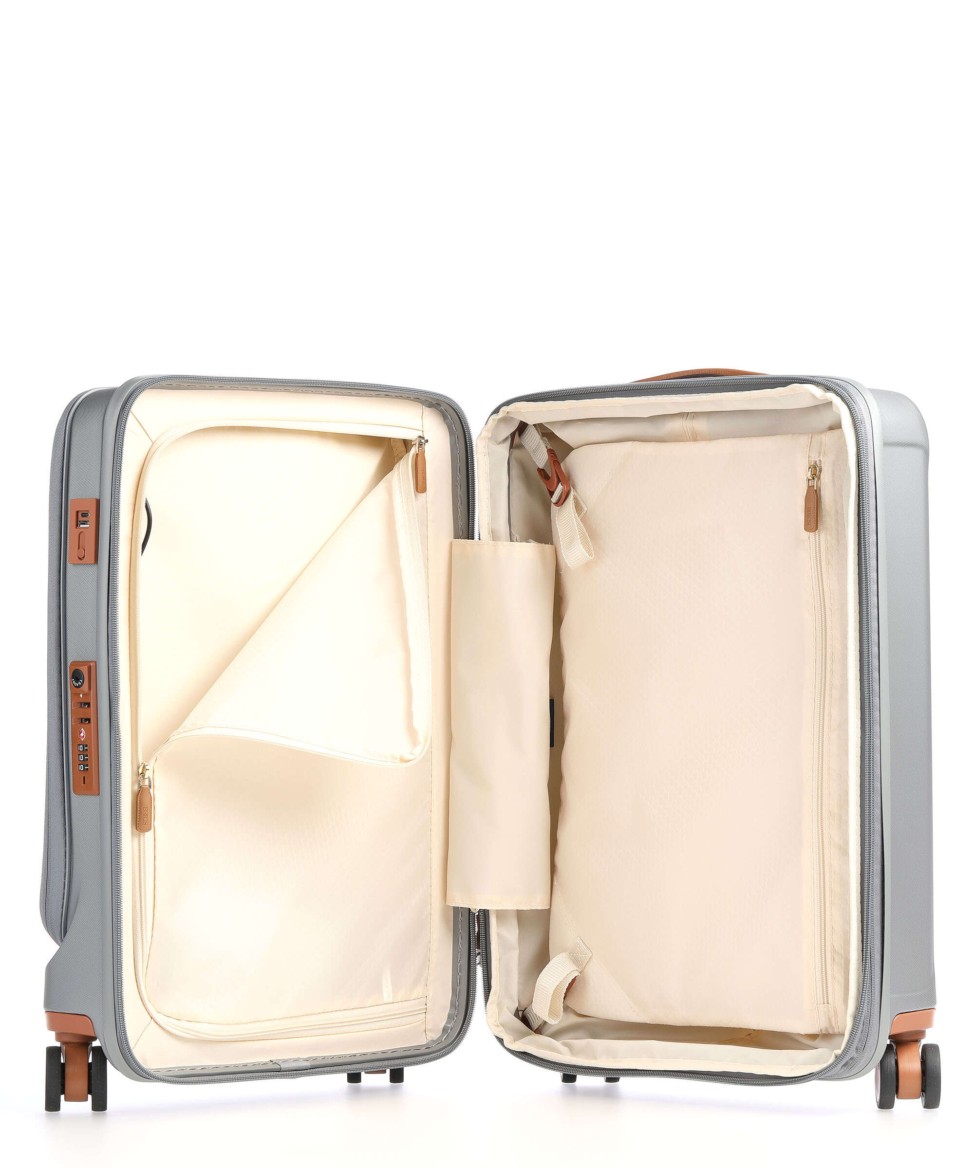 Brics Capri Spinner (4 wheels) silver