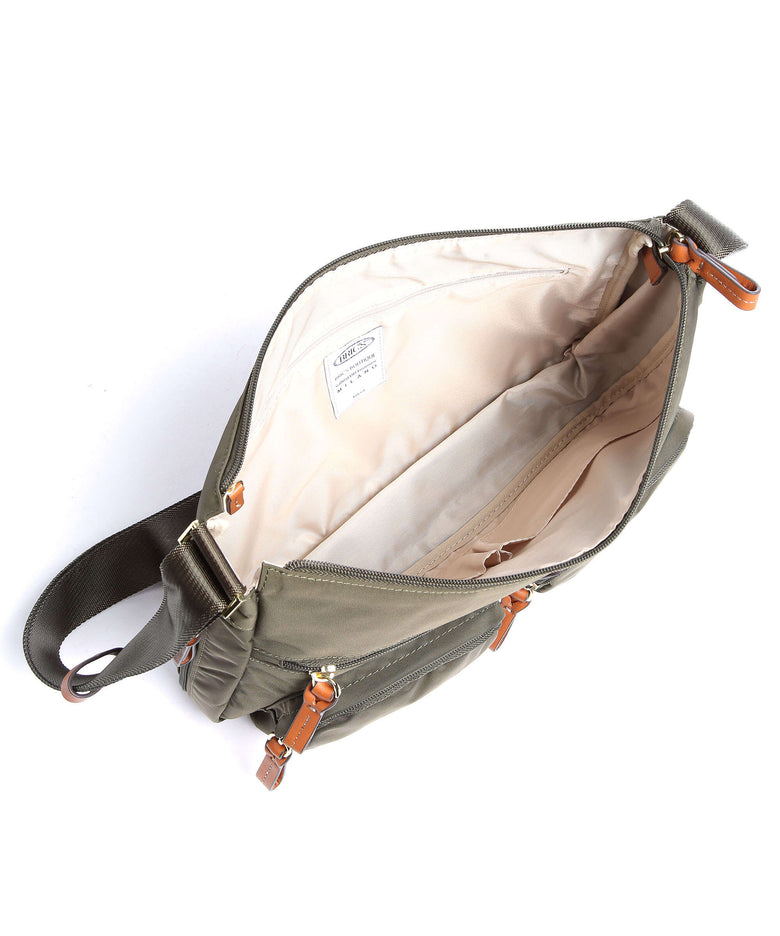 Brics X-Collection Shoulder bag olive