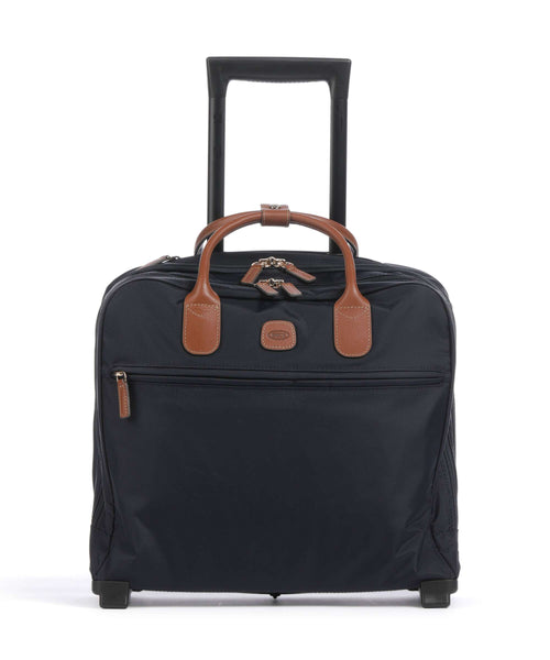 Brics X-Collection Rolling briefcase ocean blue