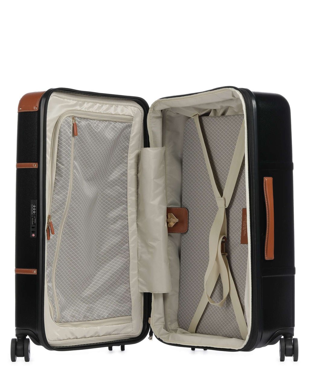 Brics Bellagio Spinner (4 wheels) black/tan