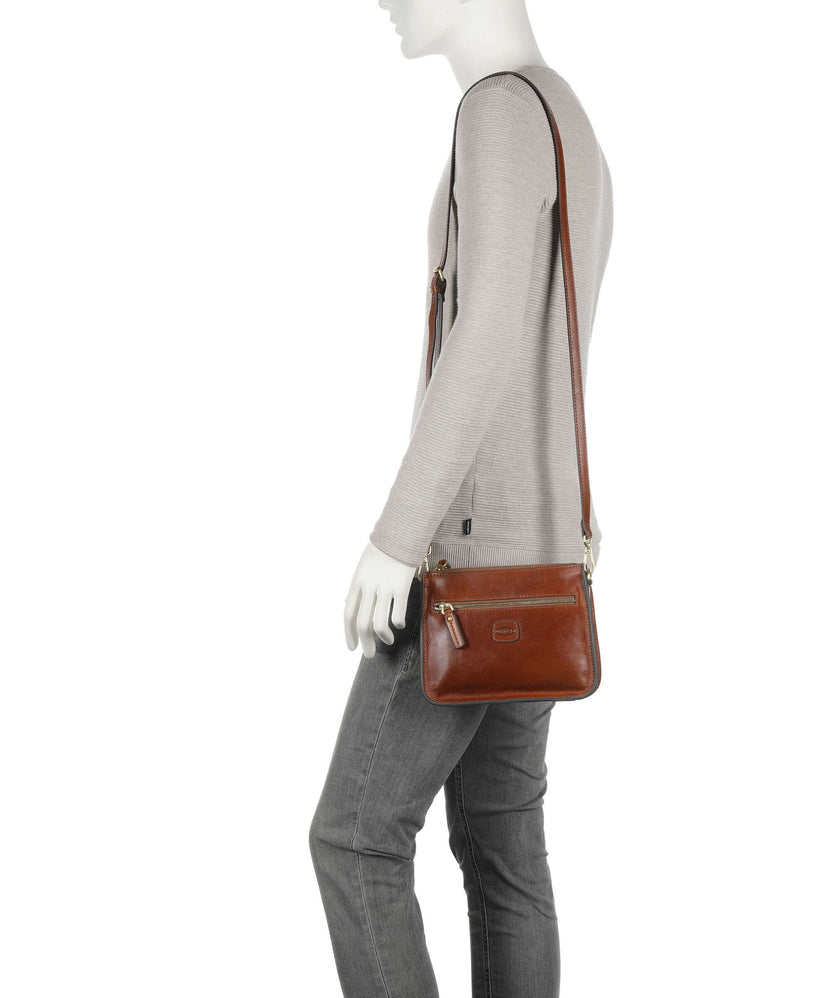 Brics Volterra S Crossbody bag tobacco