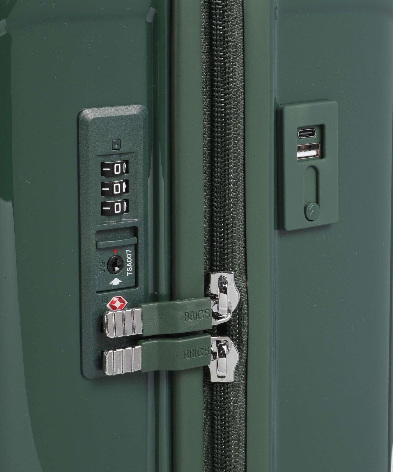 Brics Positano Spinner (4 wheels) emerald green