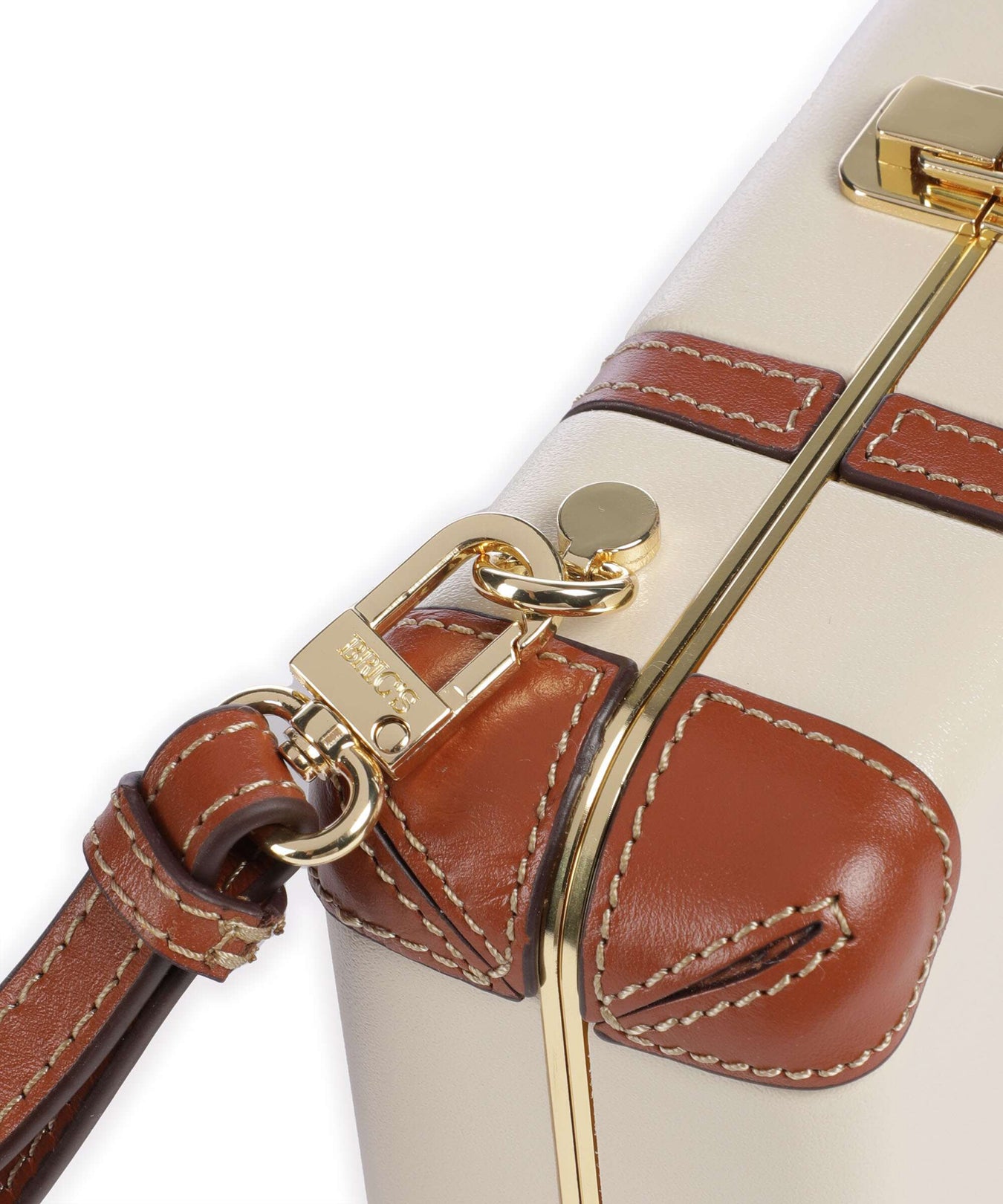 Brics Bellagio Crossbody bag cream