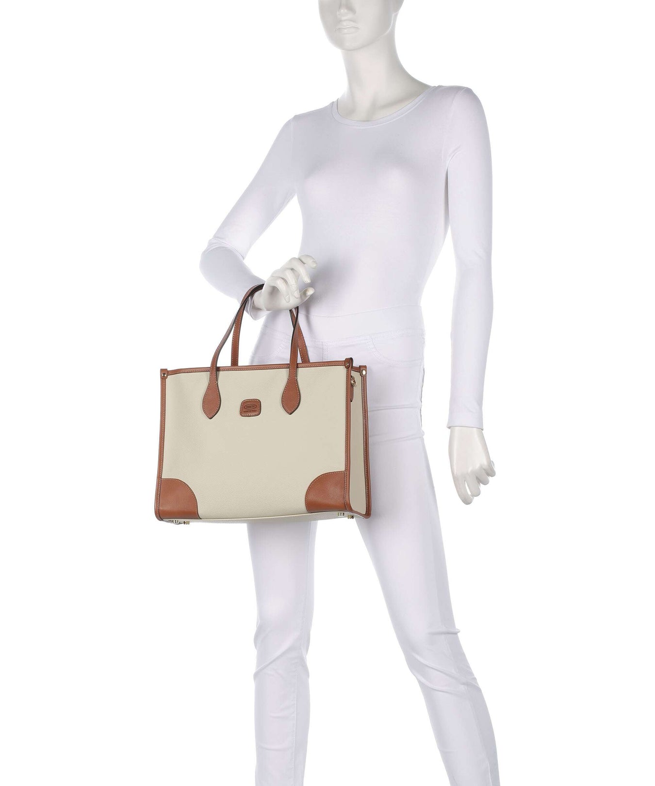 Brics Firenze Tote bag cream