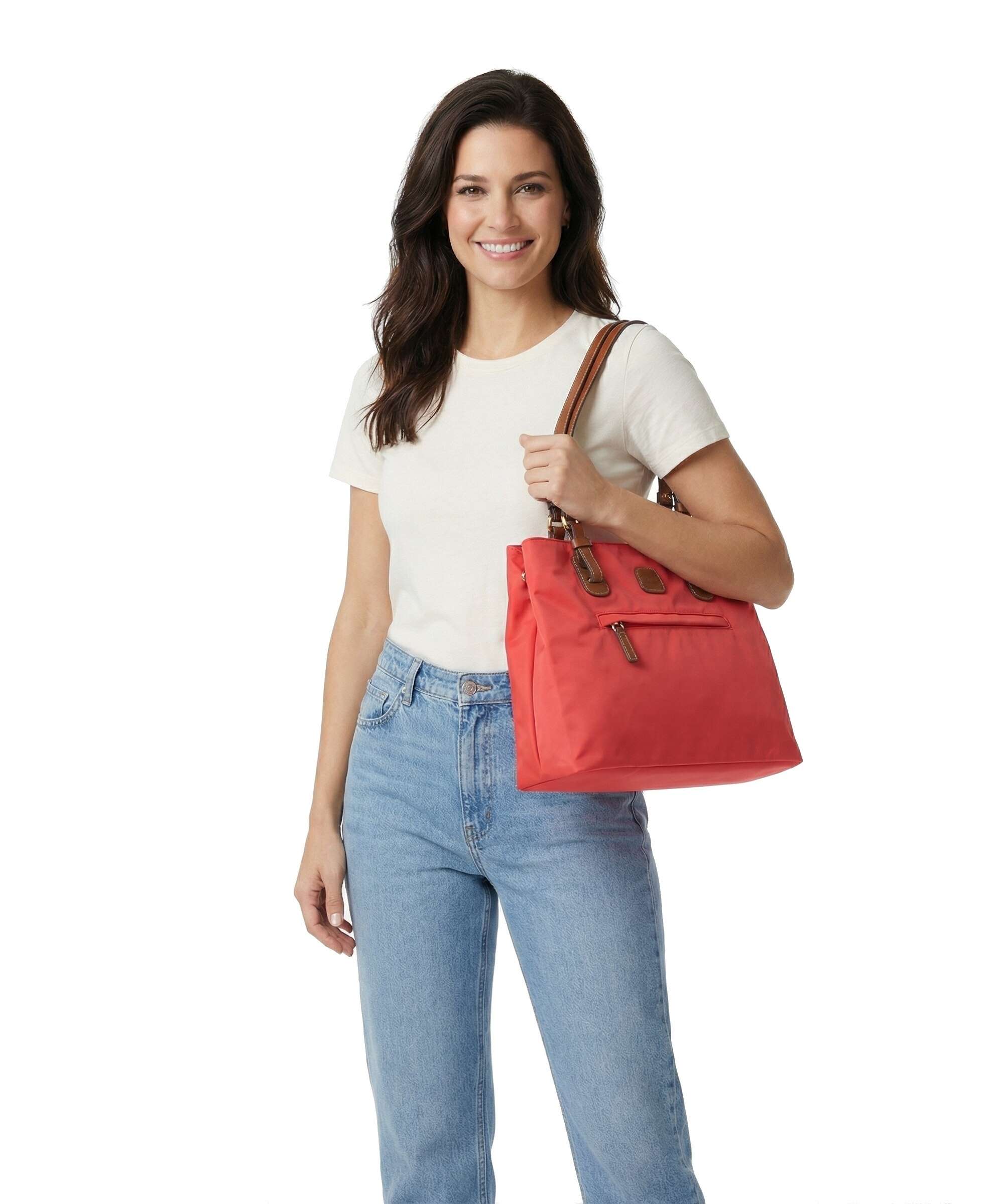 Brics X-Collection M Tote bag papavero/poppy