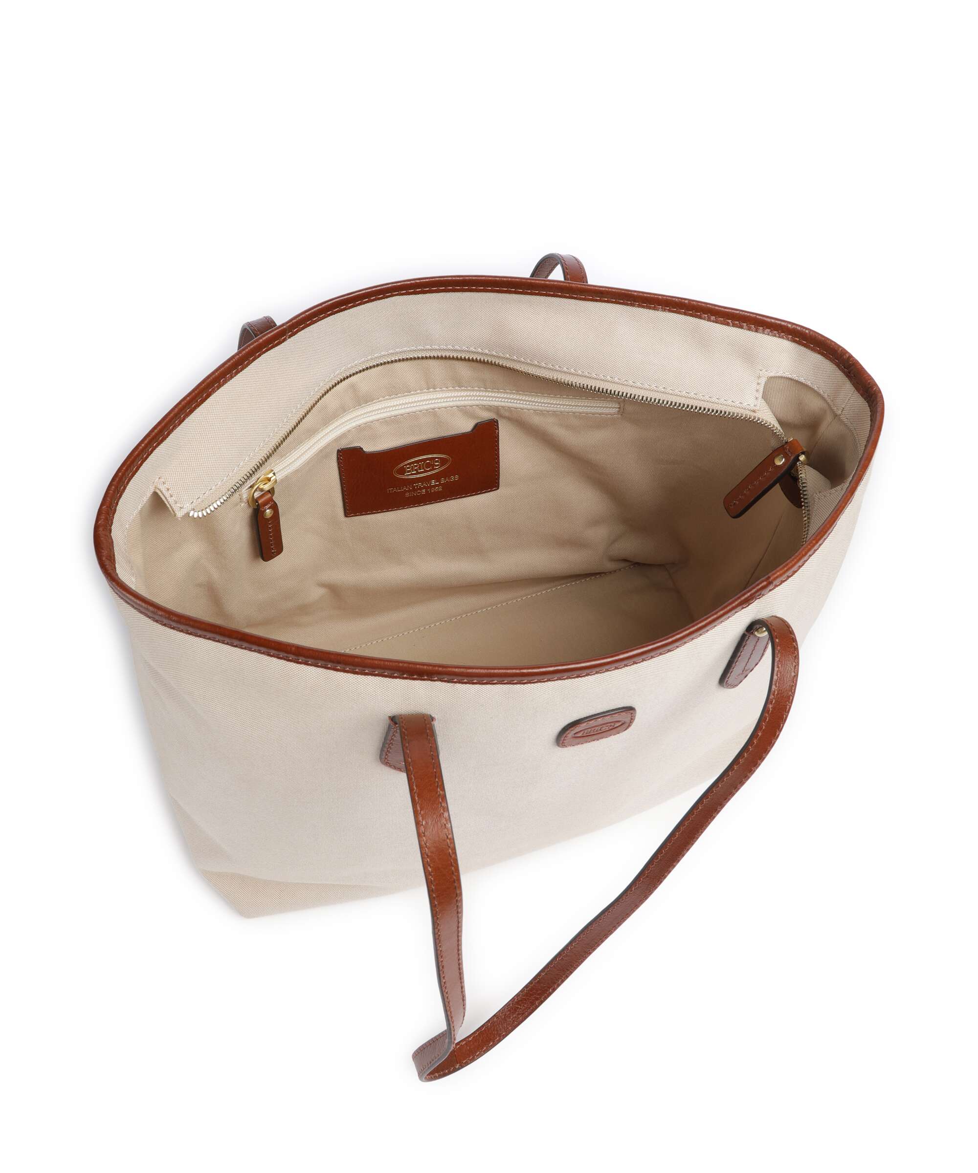Brics Volterra Tote bag cappuccino