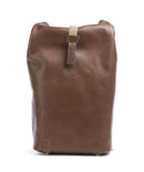 Brooks England Pickwick Leather Small Rolltop ruksak dark tan
