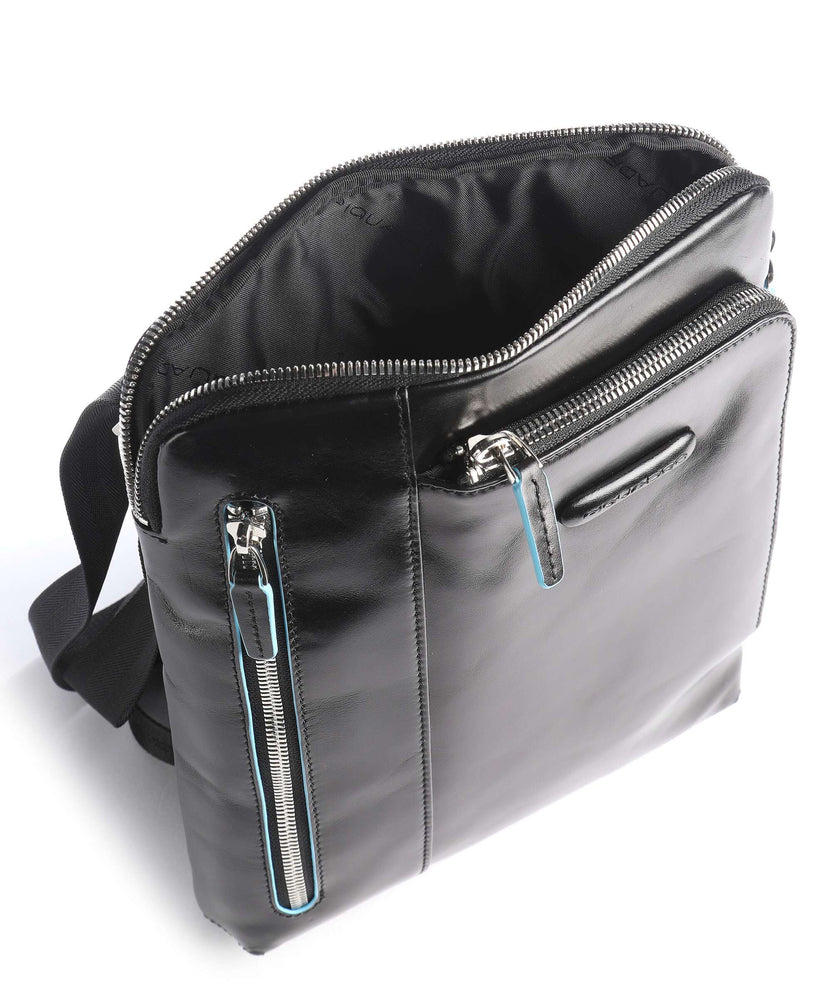 Piquadro Blue Square Crossbody bag nero