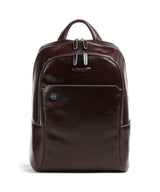 Piquadro Blue Square Laptop backpack mahogany