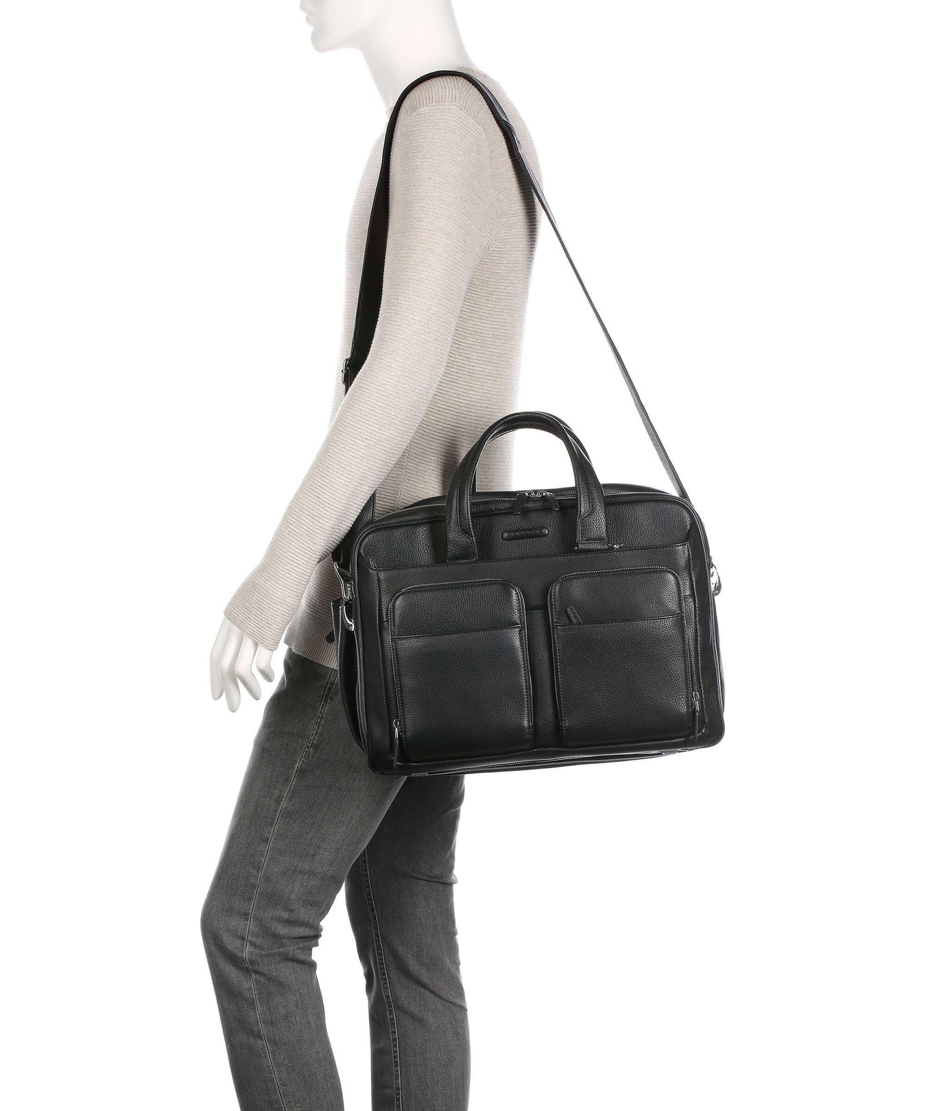 Piquadro Modus Briefcase nero