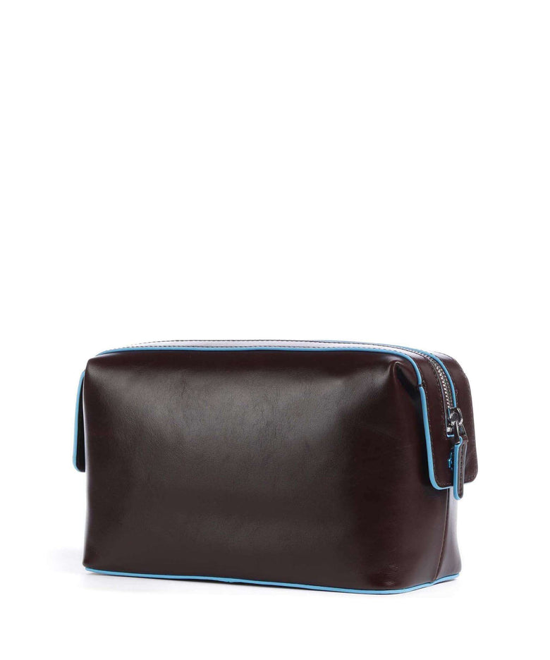 Piquadro Blue Square Toiletry bag mahogany
