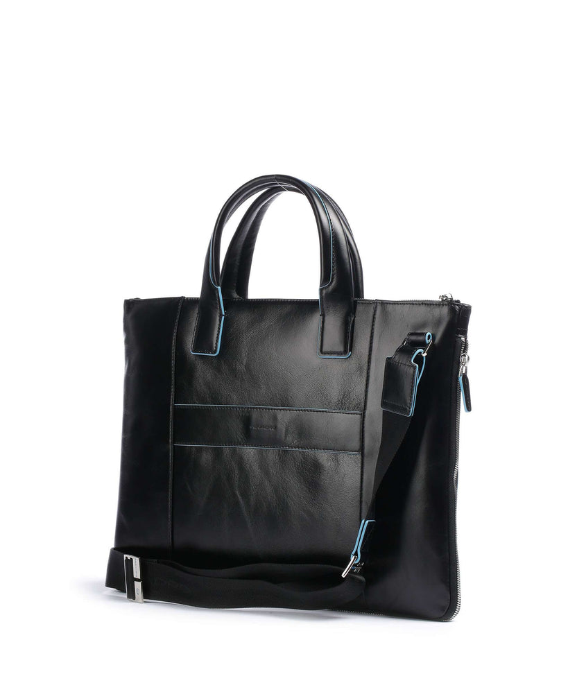 Piquadro Blue Square Briefcase nero