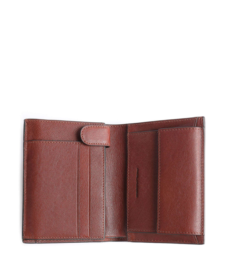 Piquadro Black Square RFID Wallet tabacco