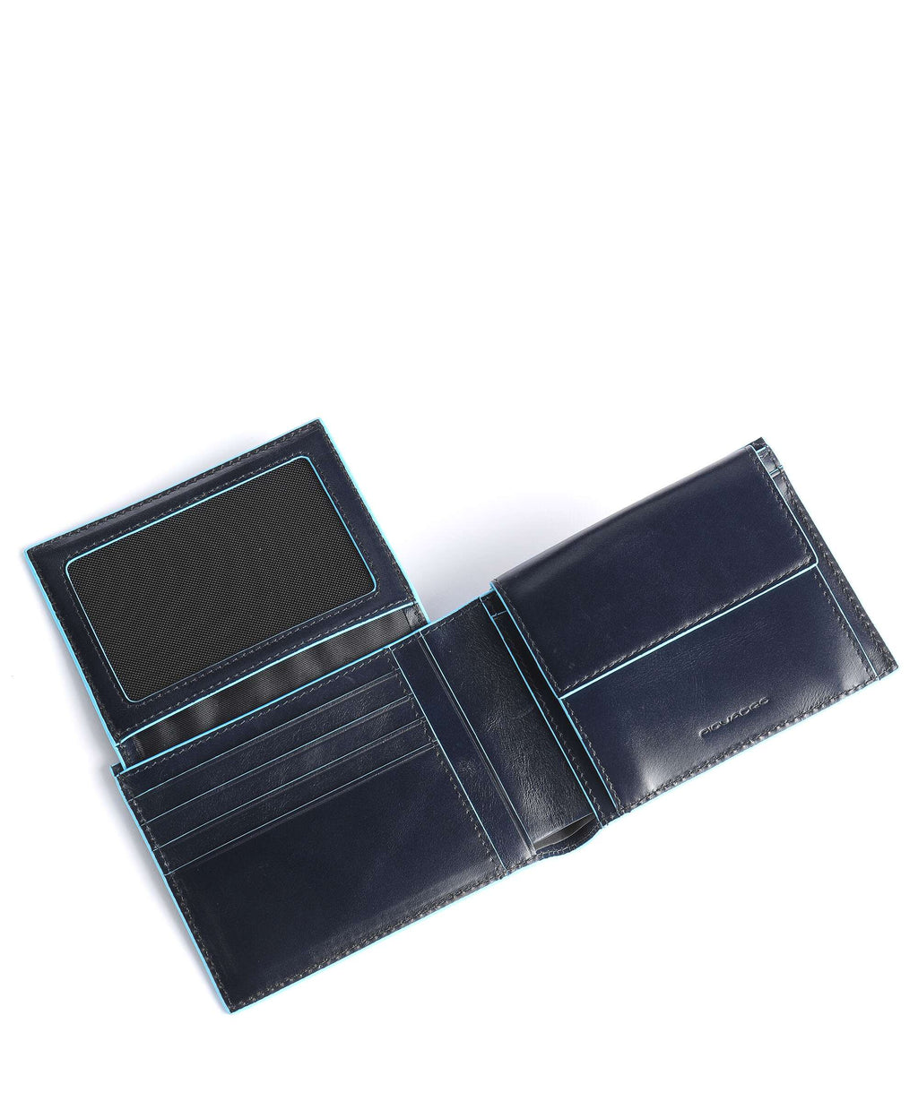 Piquadro Blue Square RFID Wallet navy
