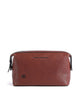 Piquadro Black Square Toiletry bag cuoio