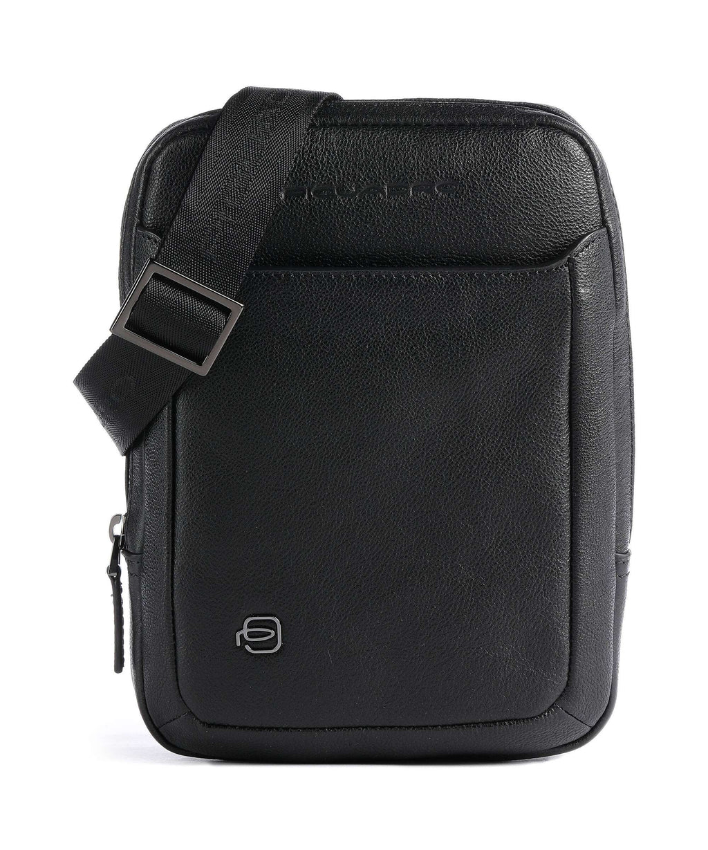 Piquadro Black Square Crossbody bag black