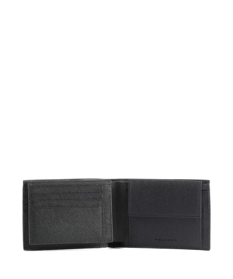 Piquadro Black Square Wallet black