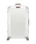 Piquadro Alu Spinner (4 wheels) grey/hide