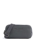 Piquadro Black Square Wristlet blue ocean