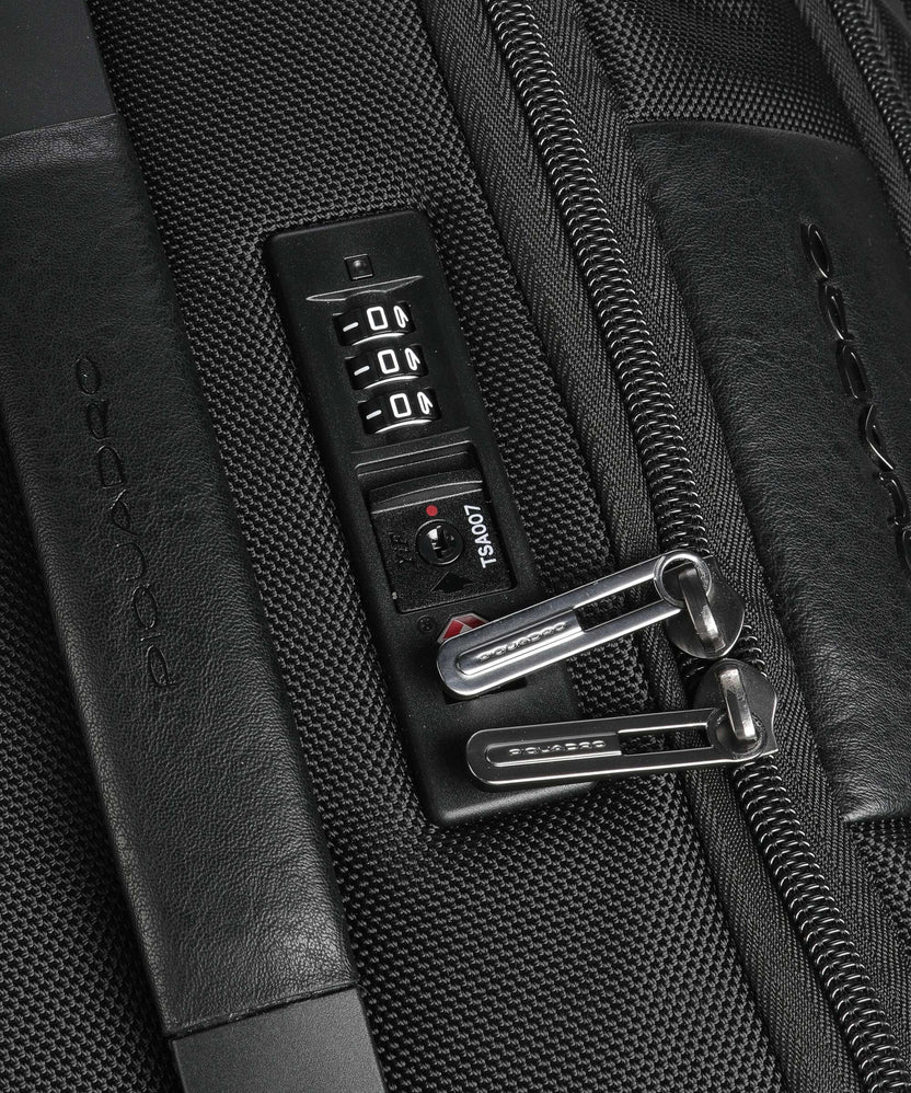 Piquadro Rolling briefcase black