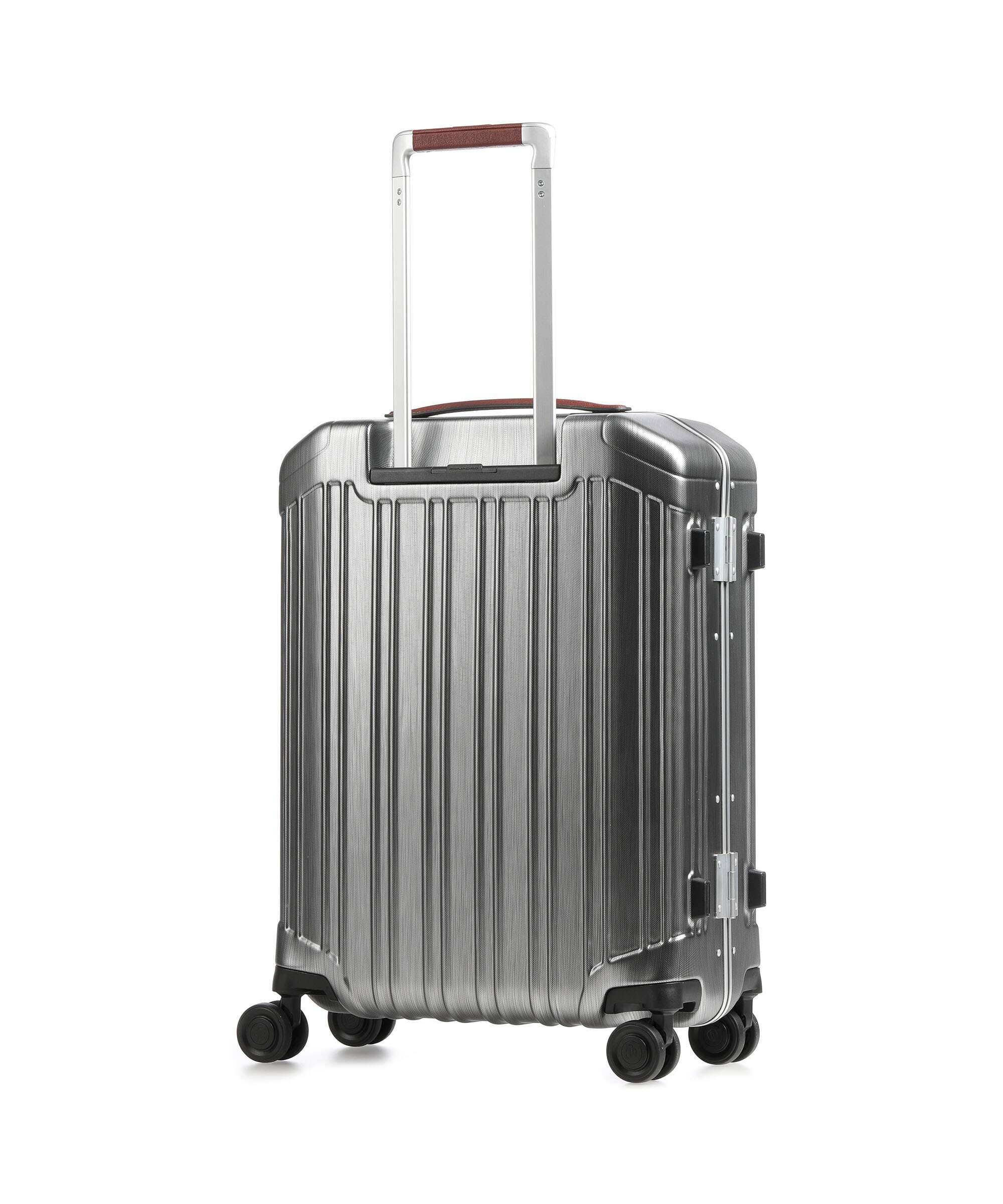 Piquadro PQLM Spinner (4 wheels) black/natural tan