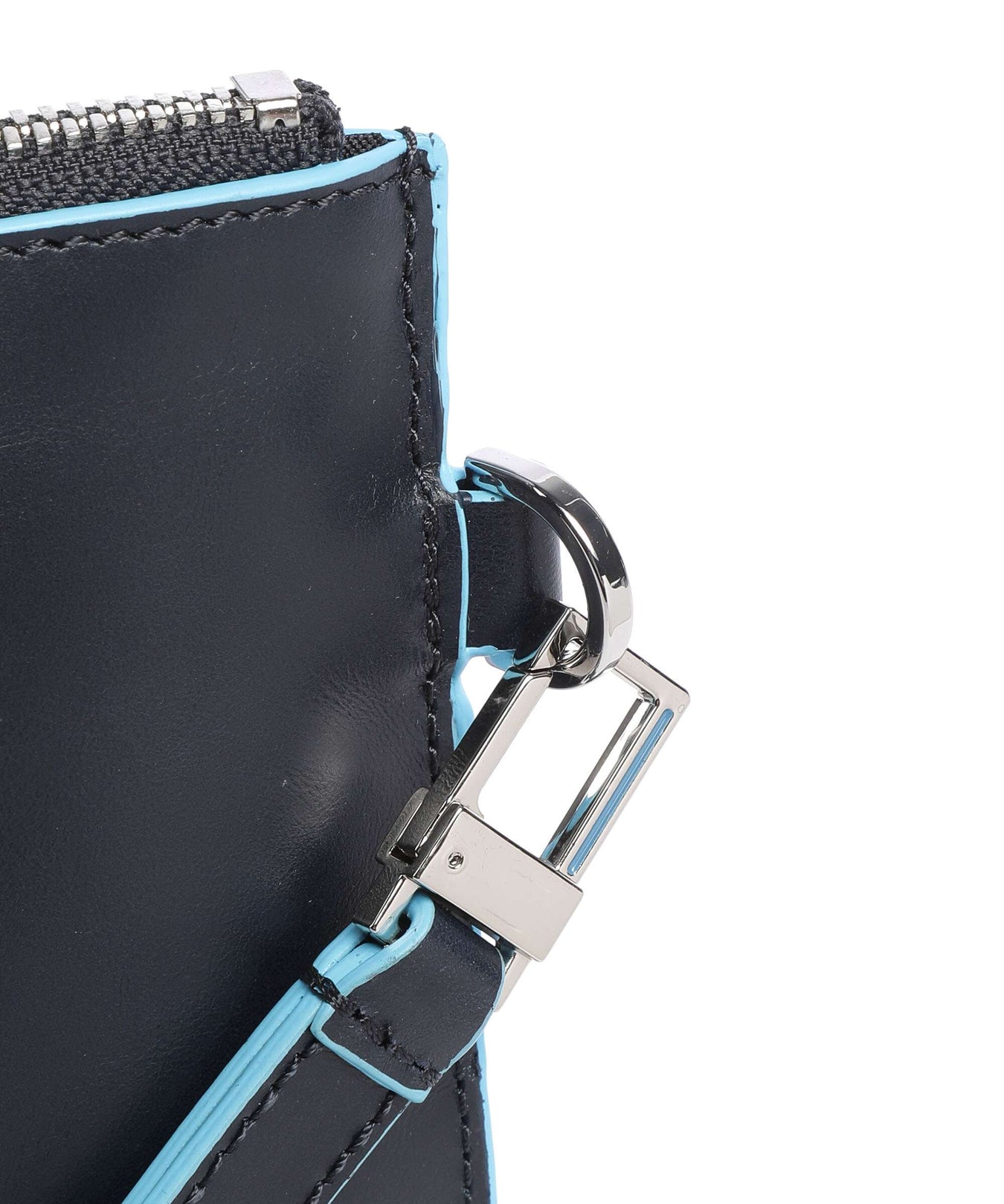 Piquadro Blue Square Wristlet blue