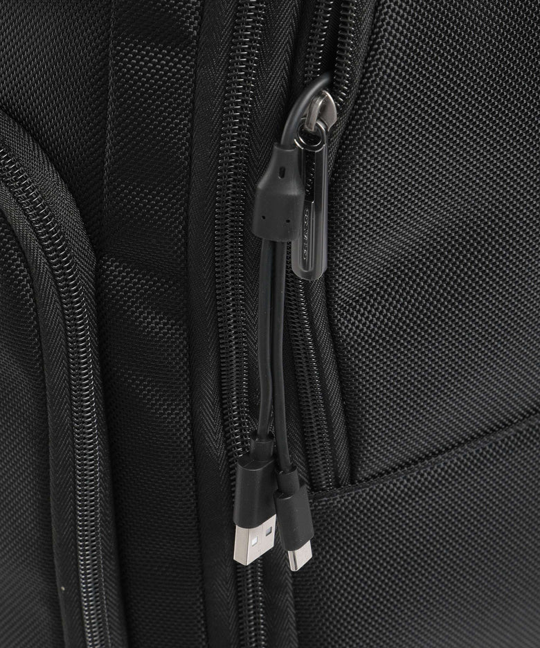 Piquadro Brief S Spinner (4 wheels) nero