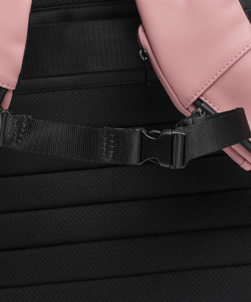 Piquadro Corner 2.0 Rolltop backpack pink