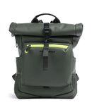 Piquadro Corner 2.0 Rolltop ruksak green