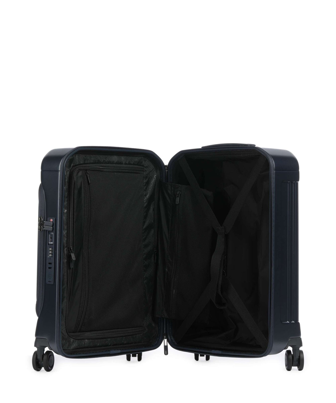 Piquadro PQLM Spinner (4 wheels) mat blue