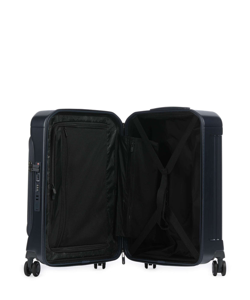 Piquadro PQLM Spinner (4 wheels) mat blue