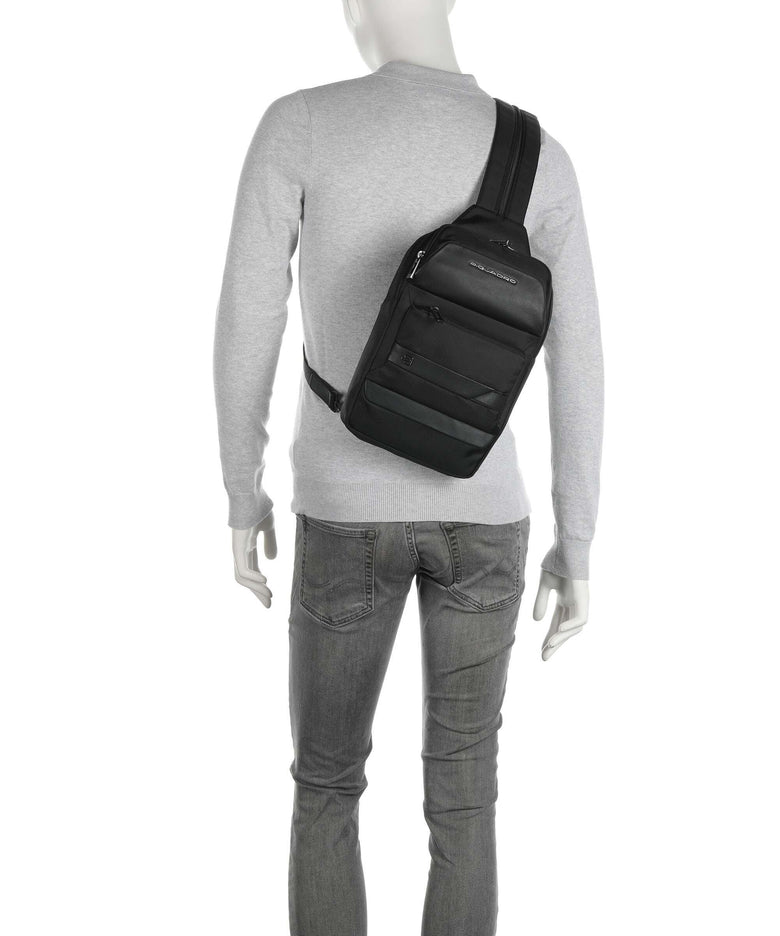 Piquadro Nevet Sling bag nero