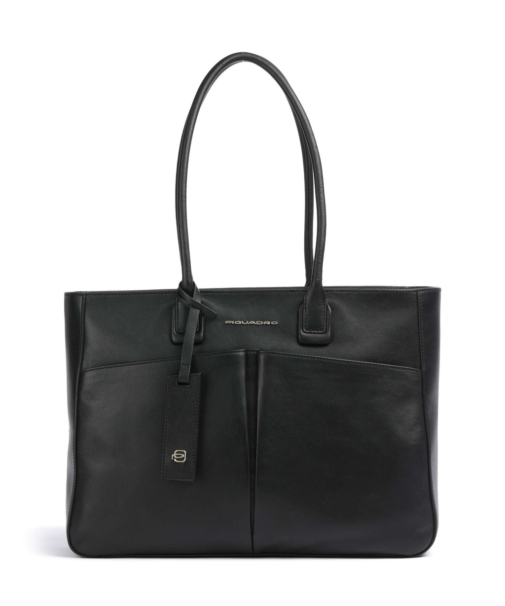 Piquadro Ashley Tote bag nero