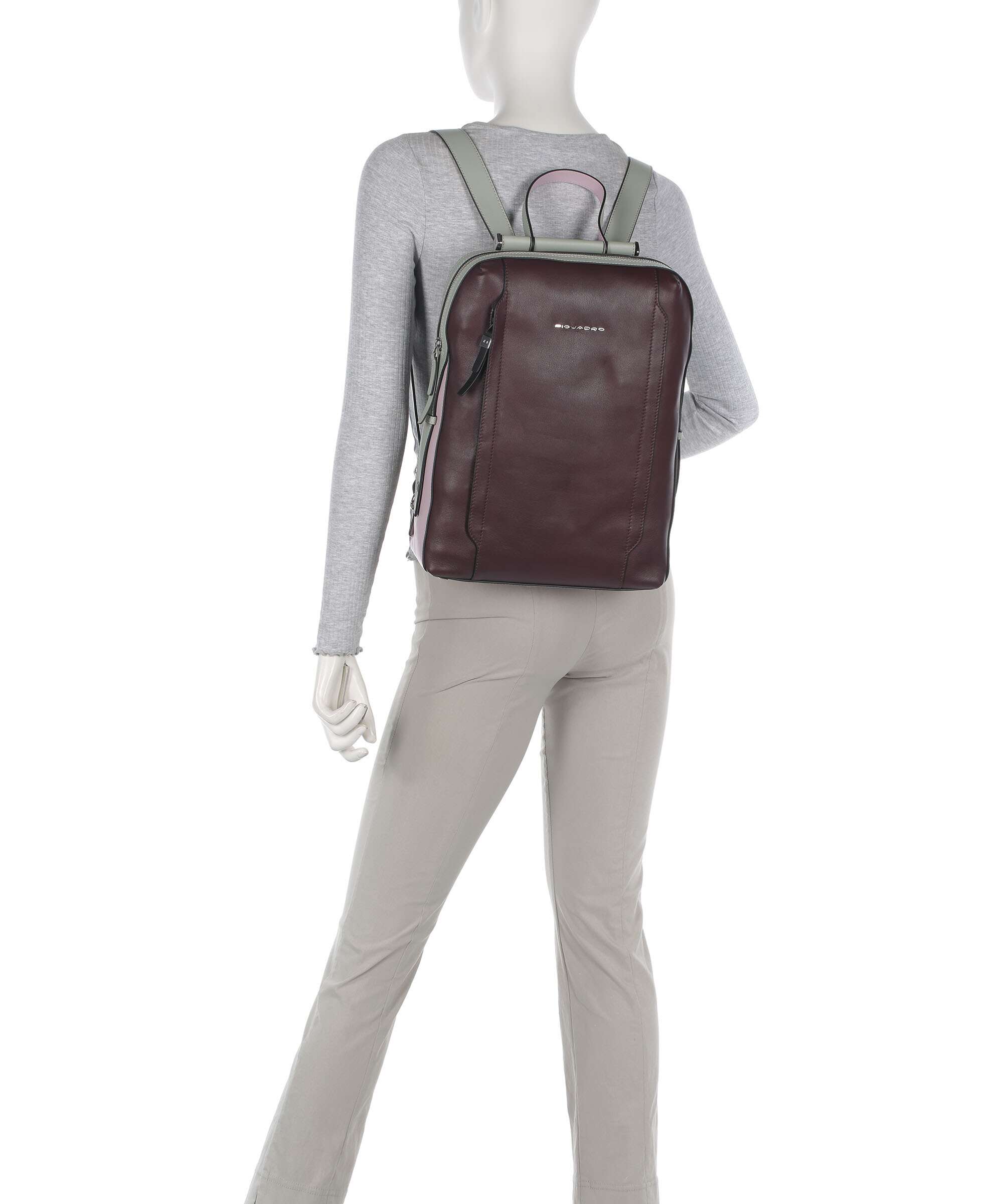 Piquadro Circle Laptop backpack prugna/lilla