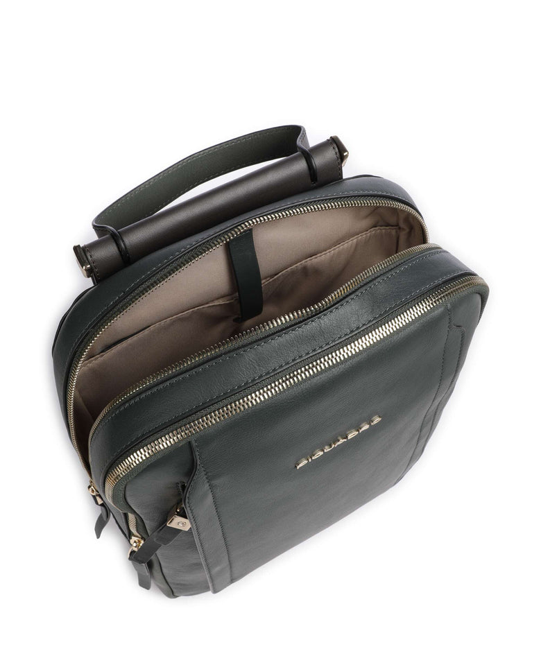 Piquadro Circle RFID Backpack verde bosco/verde oliva