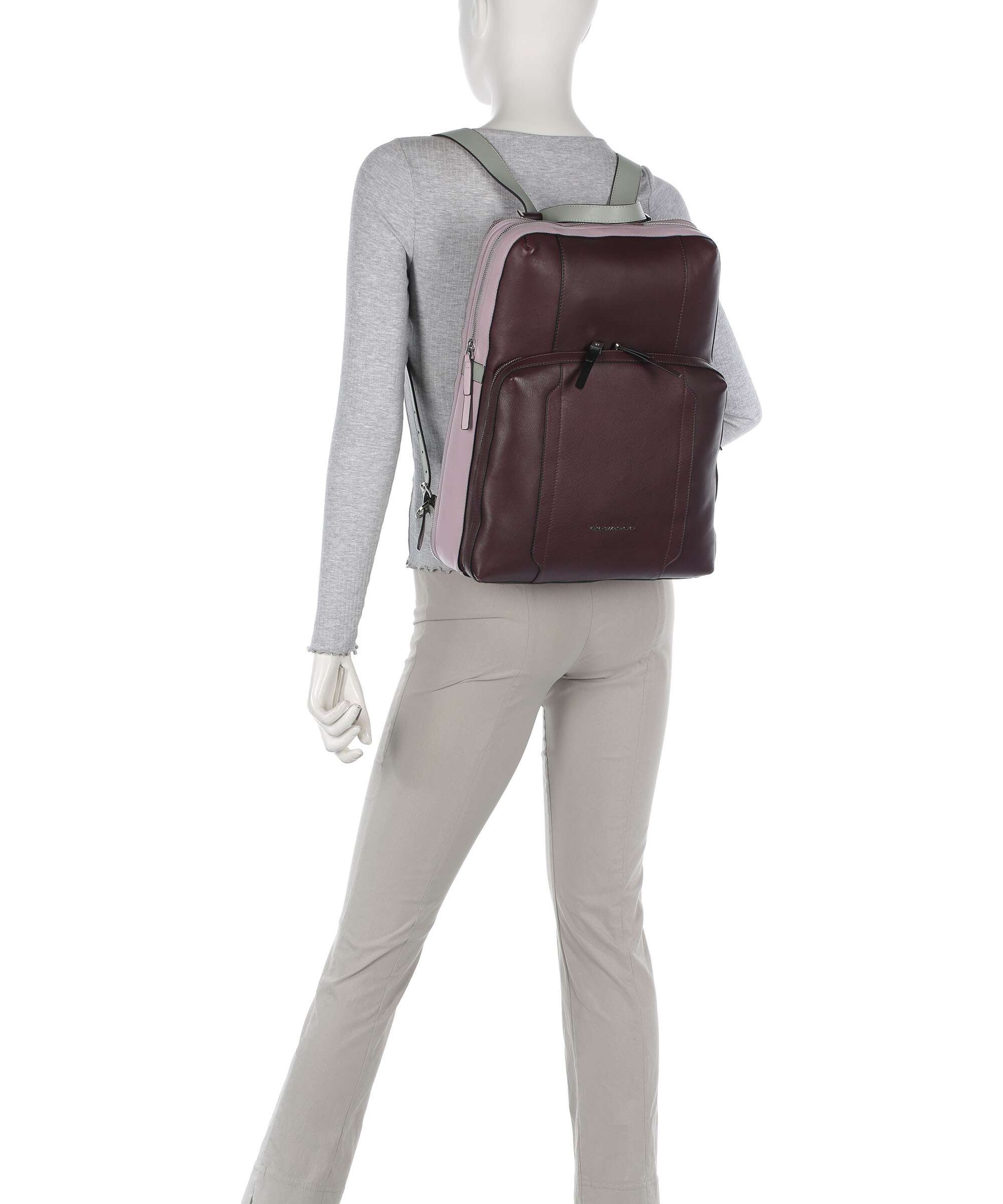 Piquadro Circle Laptop backpack prugna/lilla