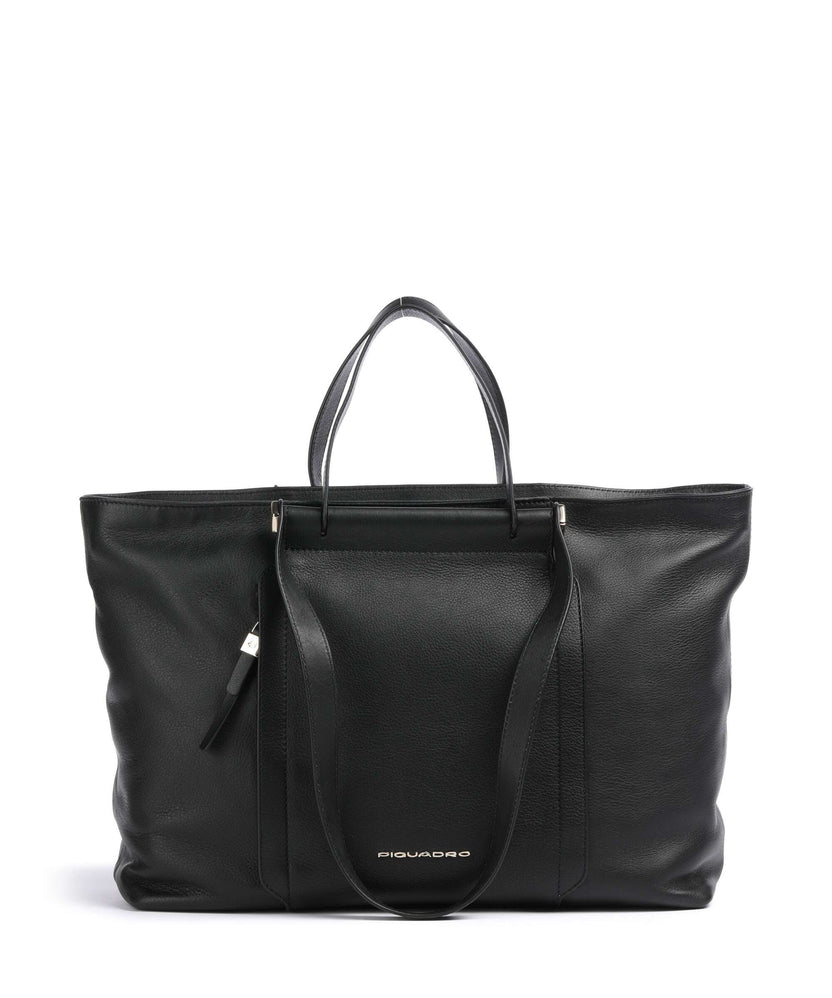Piquadro Circle Tote bag nero