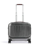 Piquadro PQ-LM Rolling briefcase nero/cuoio