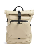 Piquadro Corner 2.0 Rolltop ruksak beige