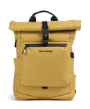 Piquadro Corner 2.0 Rolltop ruksak ocra