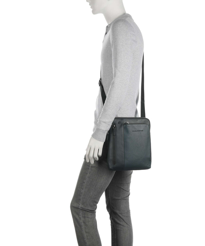 Piquadro Black Square Crossbody bag verde bosco/verde oliva