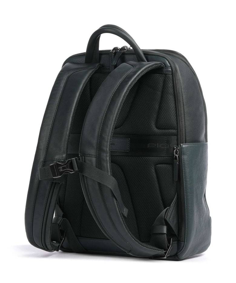 Piquadro Black Square Backpack verde bosco/verde oliva
